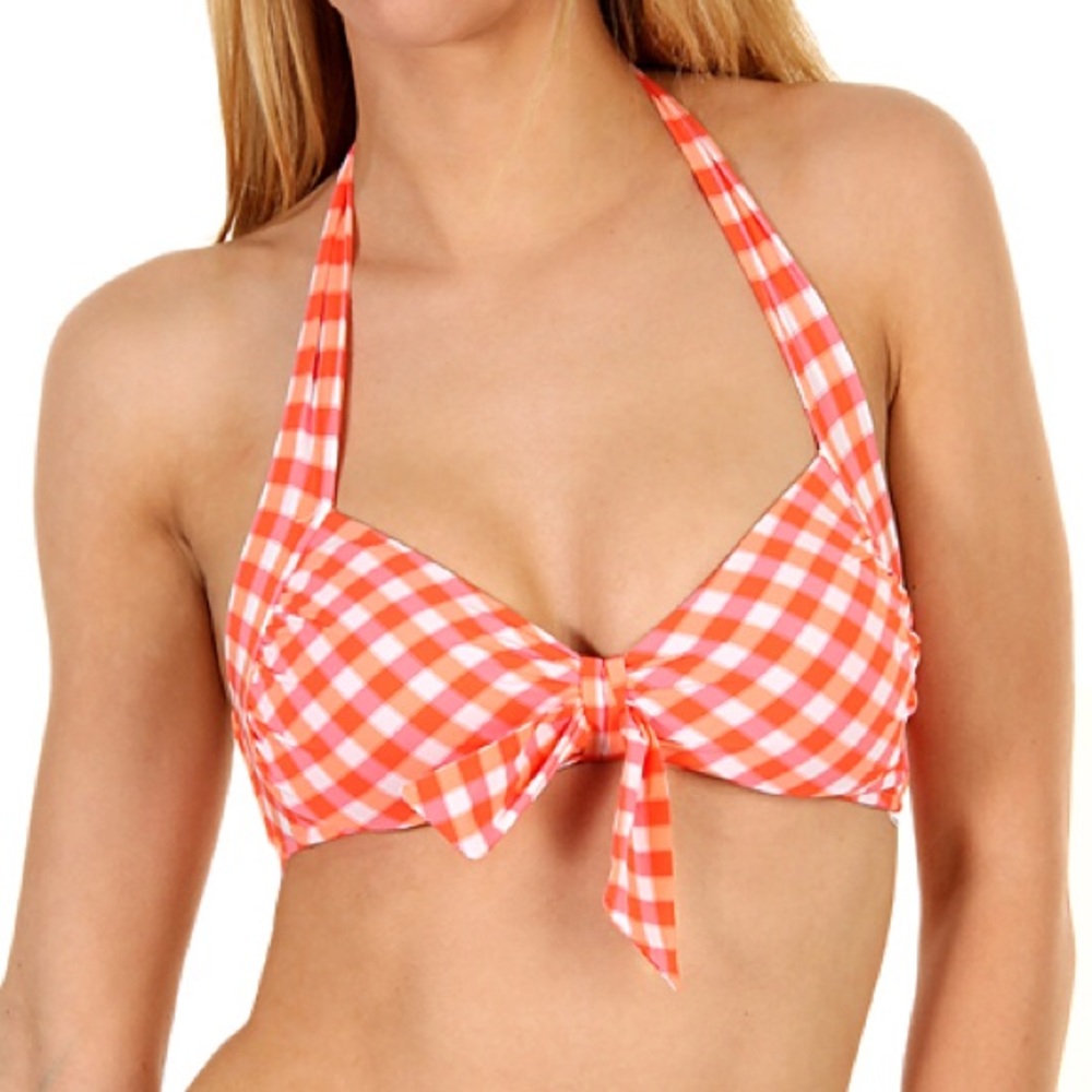 Seafolly Gingham Sofia Bikini Top